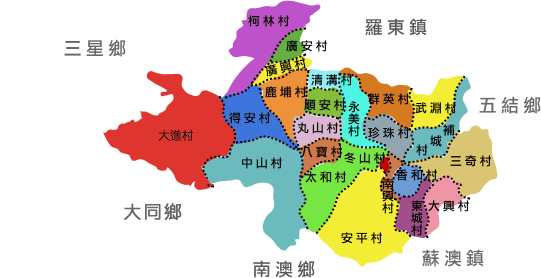 24村地理位置圖